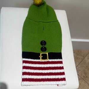 Elf Sweater for XS dog